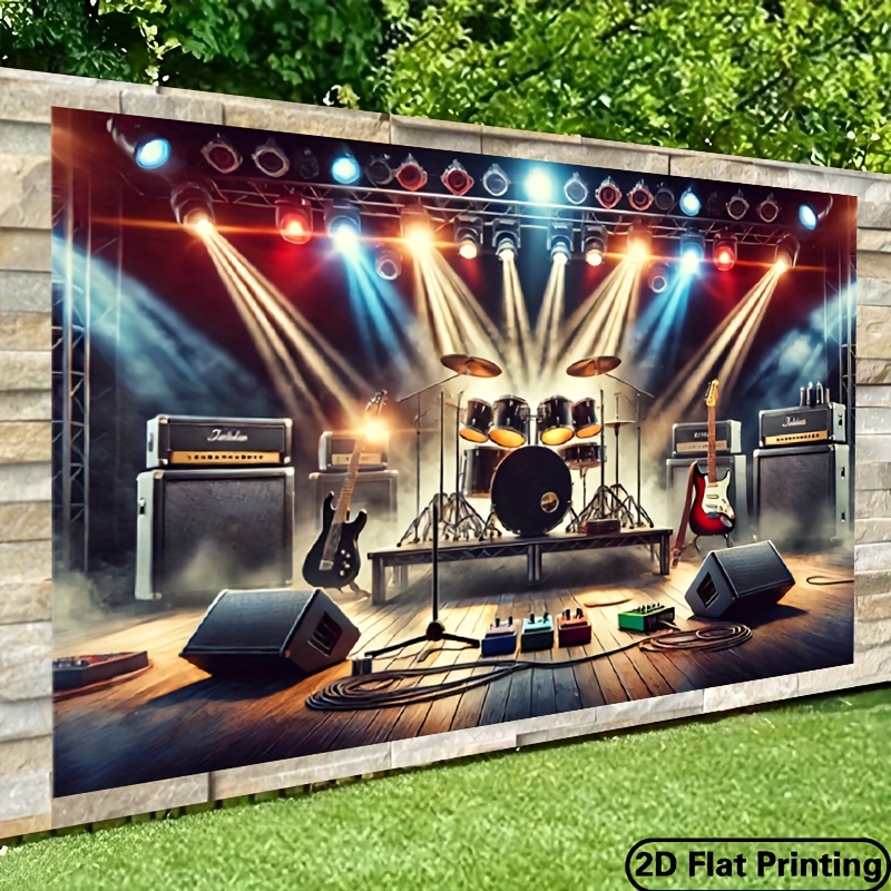 Vintage Photography Lighting - Fita de Luzes de Alfabeto 2D