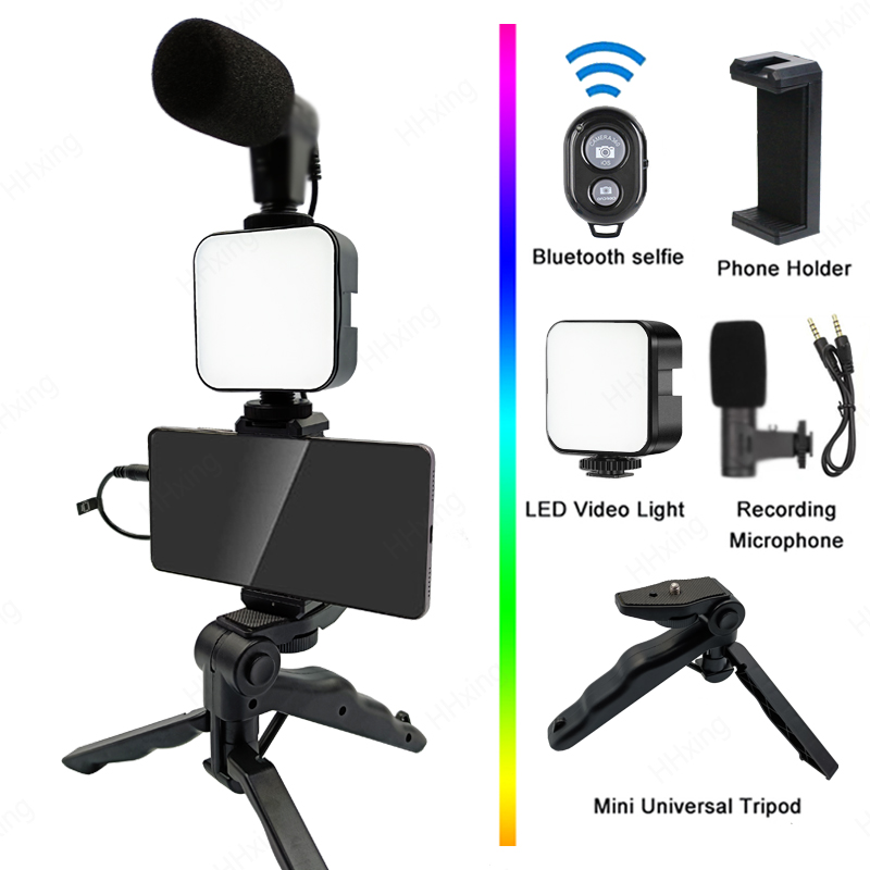 Photography Lighting Kit Portable - Suporte do telefone fotografia iluminação smartphone