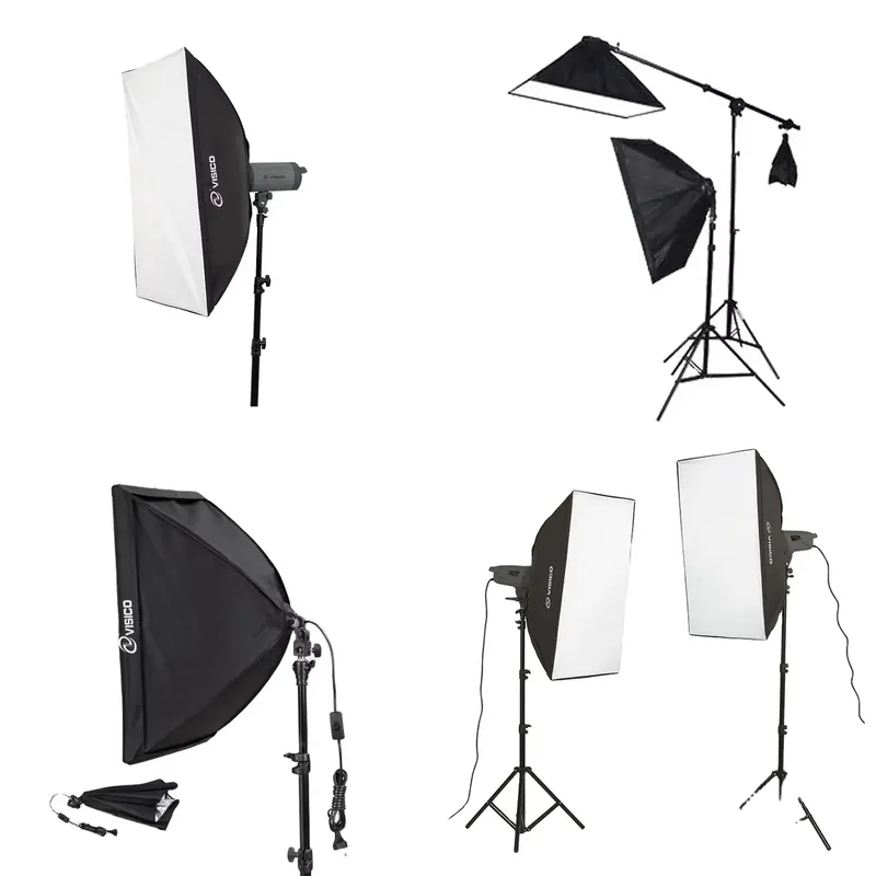 Photography Lighting Softbox - Estúdio Fotográfico Portátil de Alta Qualidade