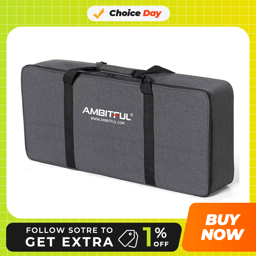 Photography Lighting Kit Portable - Nova Bolsa de Transporte Portátil AMBITFUL