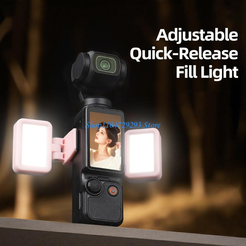 Photography Lighting Kit Portable - Luz preenchimento rotativa Y2GD 5 brilho