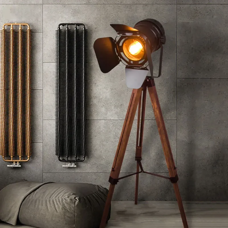 Vintage Photography Lighting - 2025 americano vintage lâmpadas de assoalho