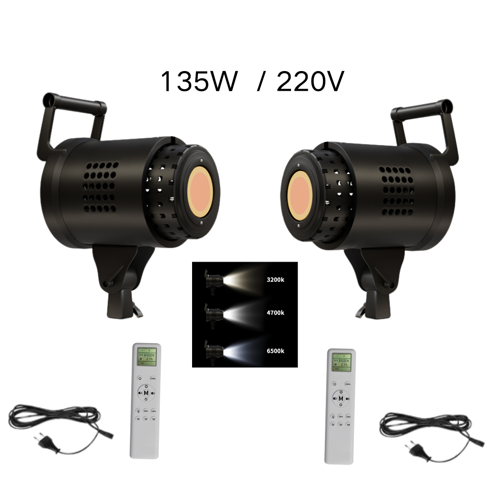 Portrait Photography With Lighting - 115/135w fotografia bowens iluminação led 220v