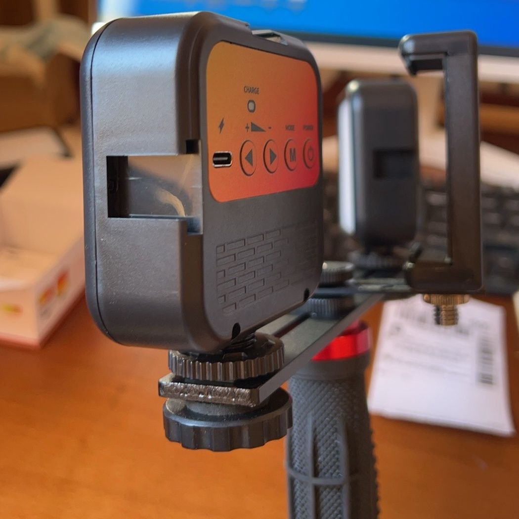 Photography Mobile Lighting - Boca dental tiro luz de enchimento