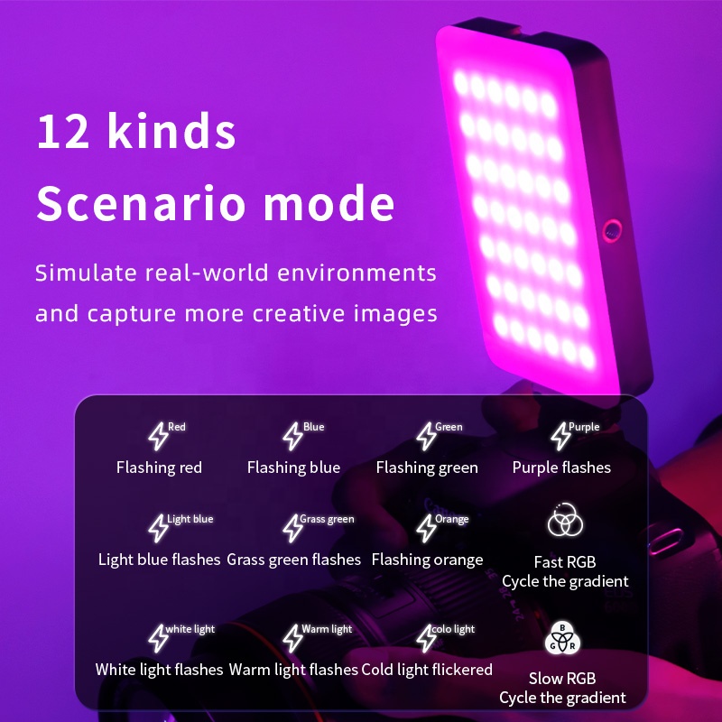 Fotografia câmera de vídeo rgb - Photography Lighting Diy avaliação e preço