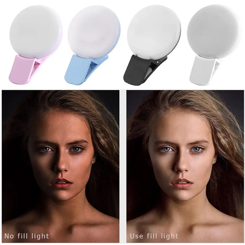 Anel de luz led para selfie, p - Photography Mobile Lighting avaliação e preço