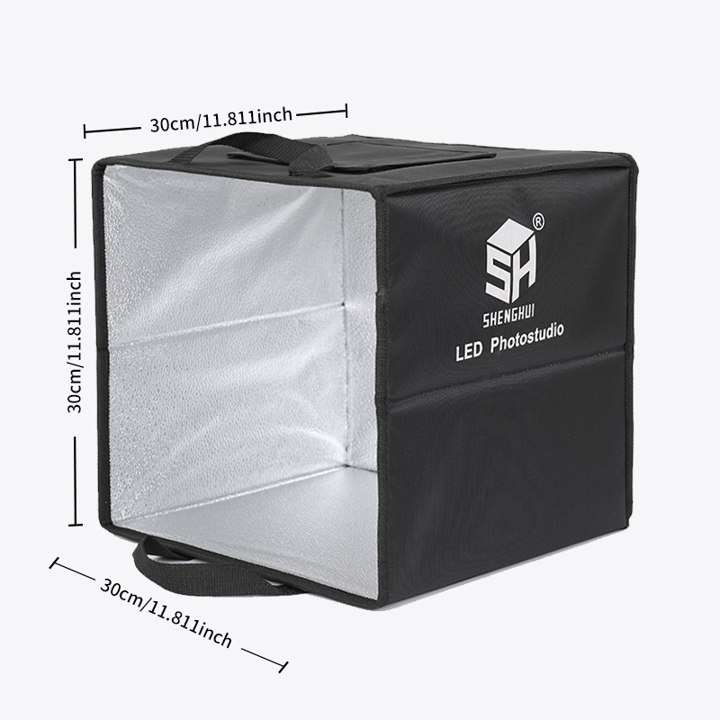 30cm fotografia mesa lightbox  - Photography Lighting Kit Portable avaliação e preço