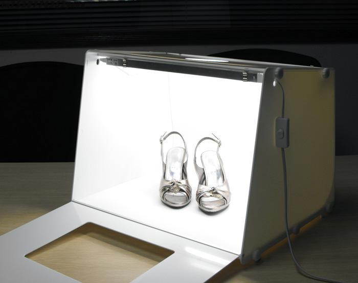 Mini caixa de luz portátil par - Photography Lighting Kit Portable avaliação e preço