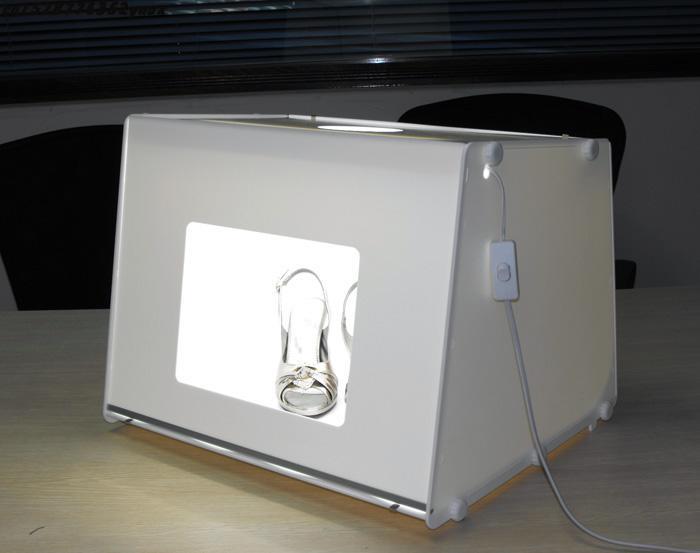 Mini caixa de luz portátil par - Photography Lighting Kit Portable avaliação e preço