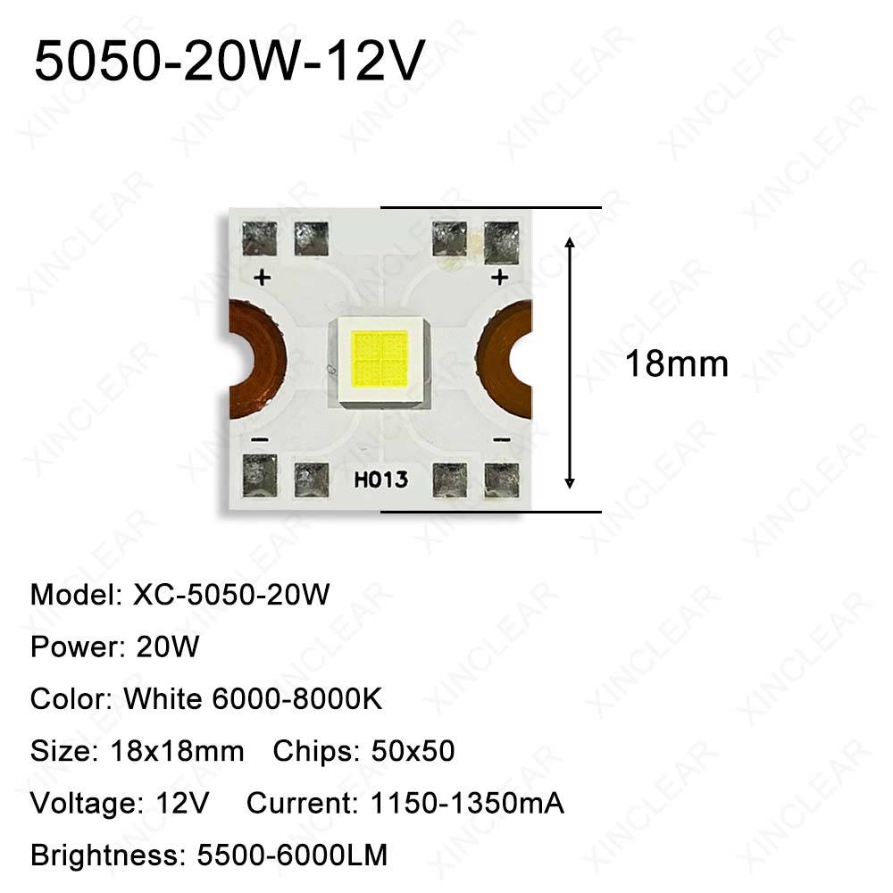 Chip de LED SMD 5050 7070 20W  - Photography Lighting Diy avaliação e preço