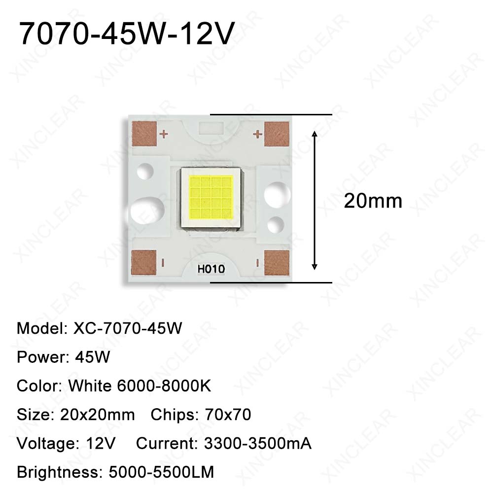 Chip de LED SMD 5050 7070 20W  - Photography Lighting Diy avaliação e preço