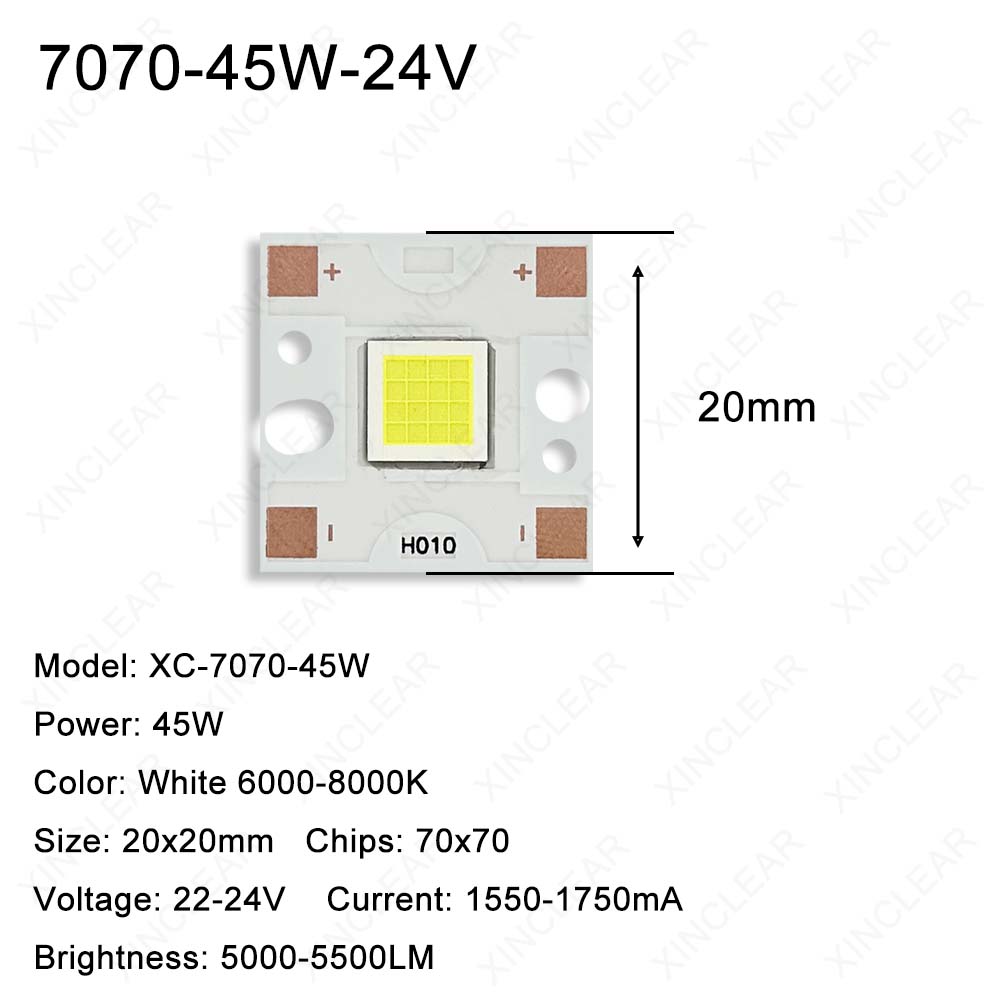 Chip de LED SMD 5050 7070 20W  - Photography Lighting Diy avaliação e preço