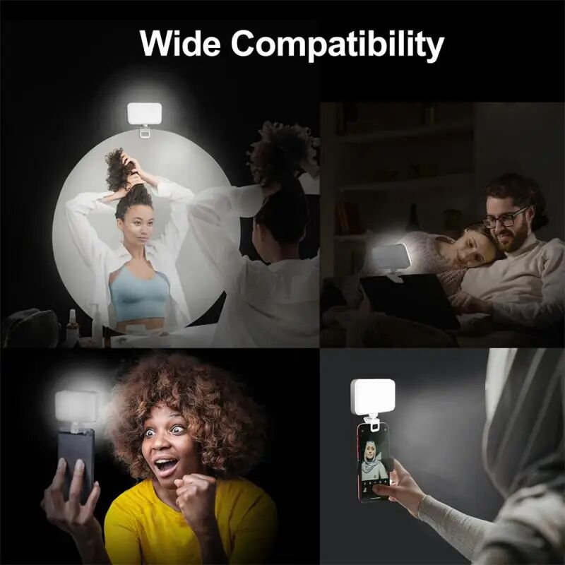 Luz LED de bolso para selfies, - Photography Mobile Lighting avaliação e preço