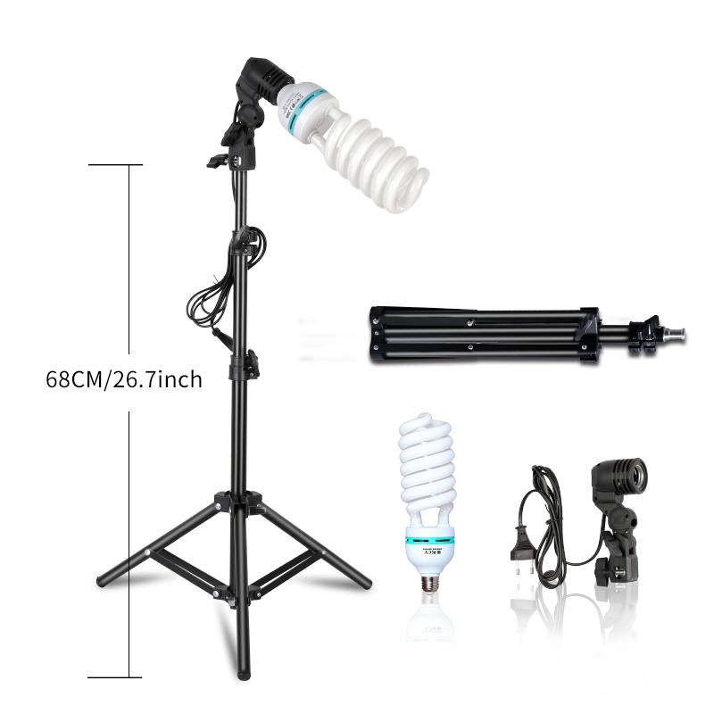2 peças 135w 5500k fotografia  - Photography Lighting Kit Portable avaliação e preço