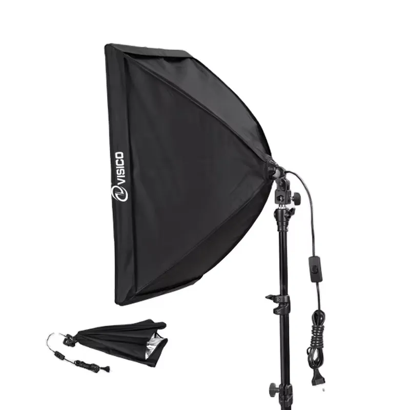 Estúdio Fotográfico Portátil d - Photography Lighting Softbox avaliação e preço