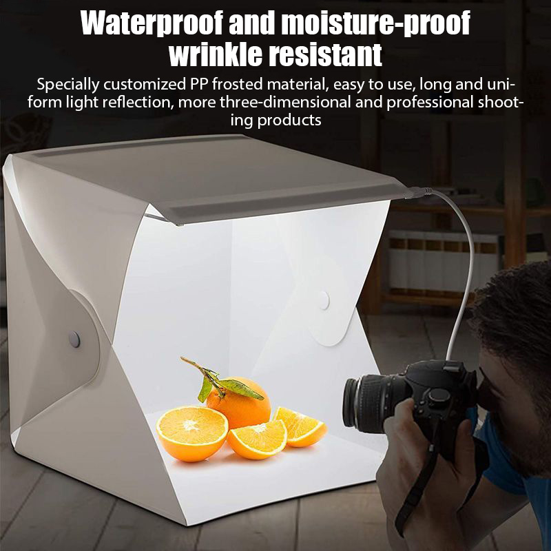 Caixa de Luz Dobrável Portátil - Photography Lighting Kit Portable avaliação e preço