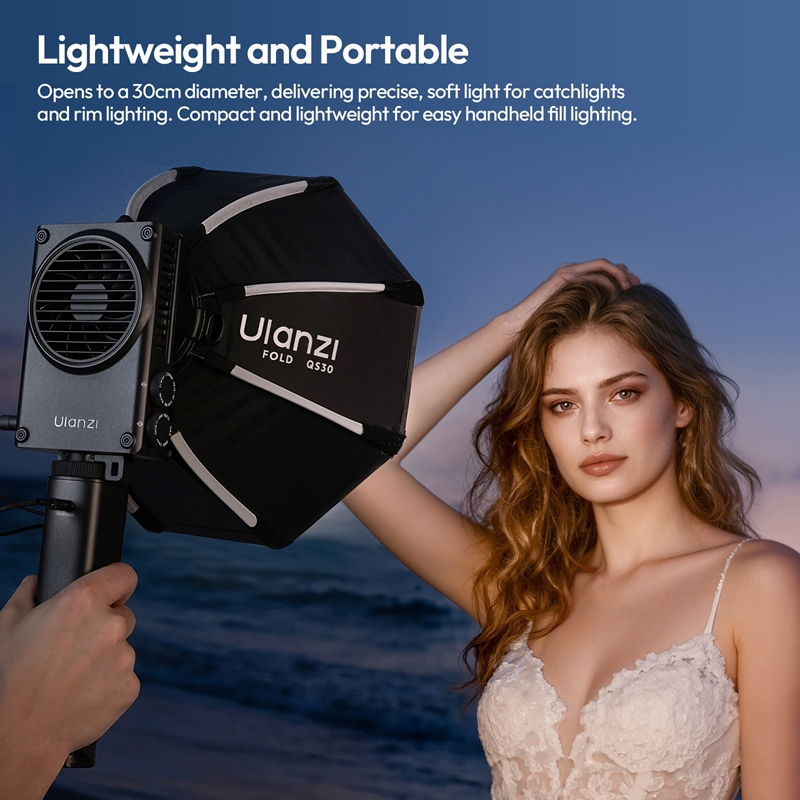 Ulanzi FOLD QS30 Softbox: Mont - Photography Lighting Softbox avaliação e preço
