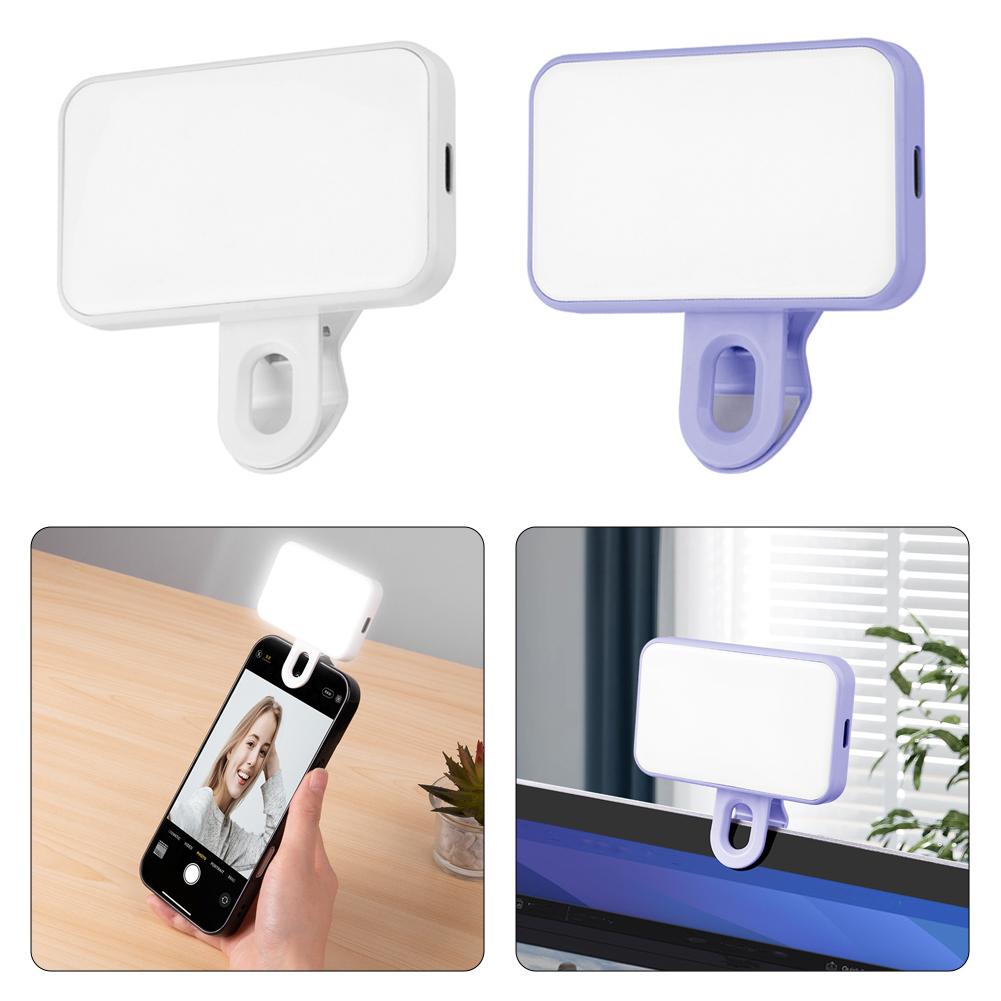 Selfie LED Color Clip Fill Lig - Photography Mobile Lighting avaliação e preço