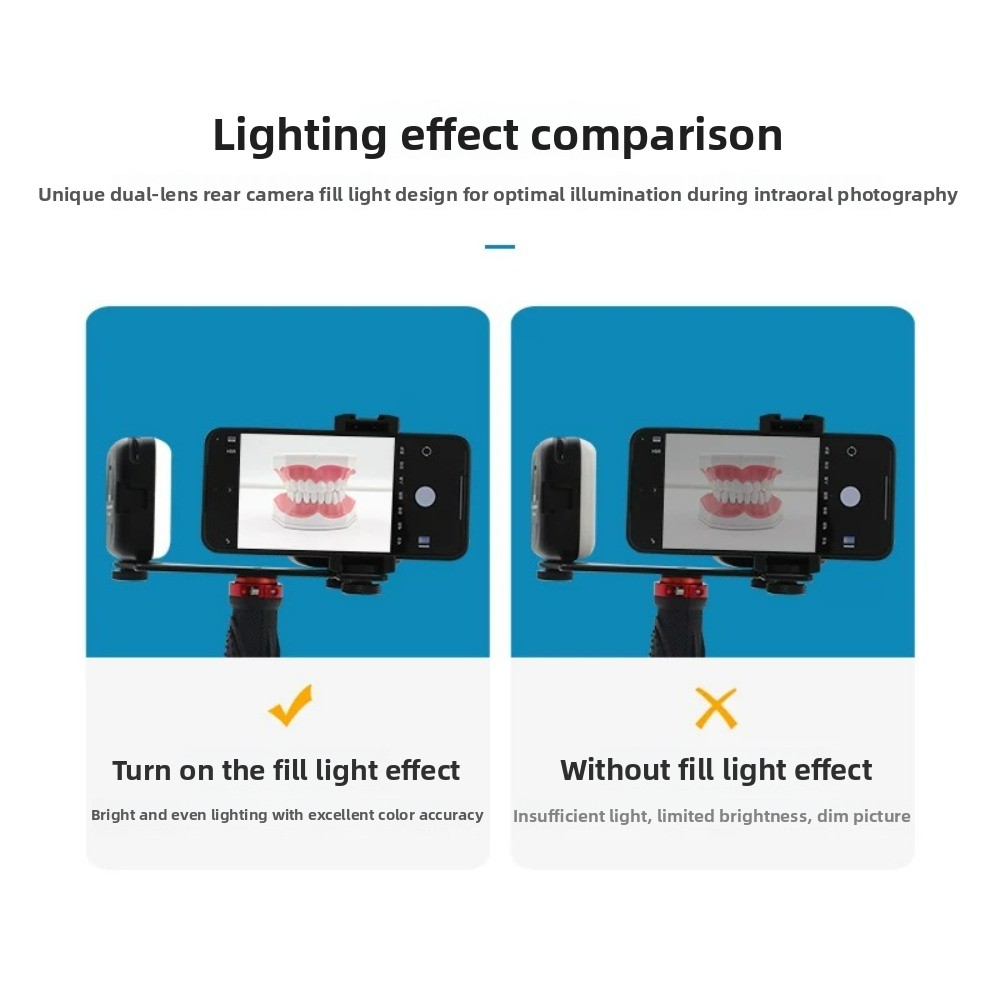 Luz de fotografia dentária, fl - Photography Lighting Kit Portable avaliação e preço