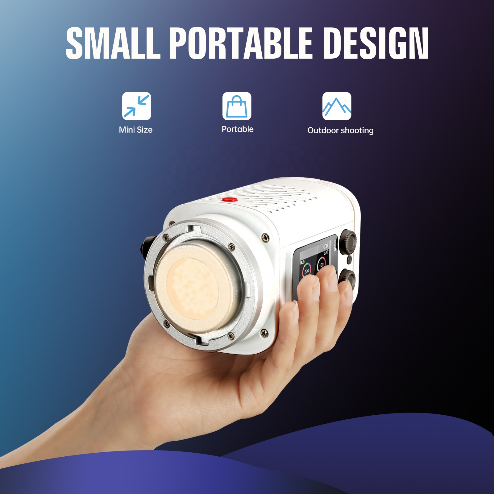 Kit de Iluminação Portátil JIN - Photography Lighting Kit Portable avaliação e preço
